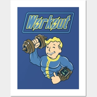 Workout til' you Fallout Posters and Art